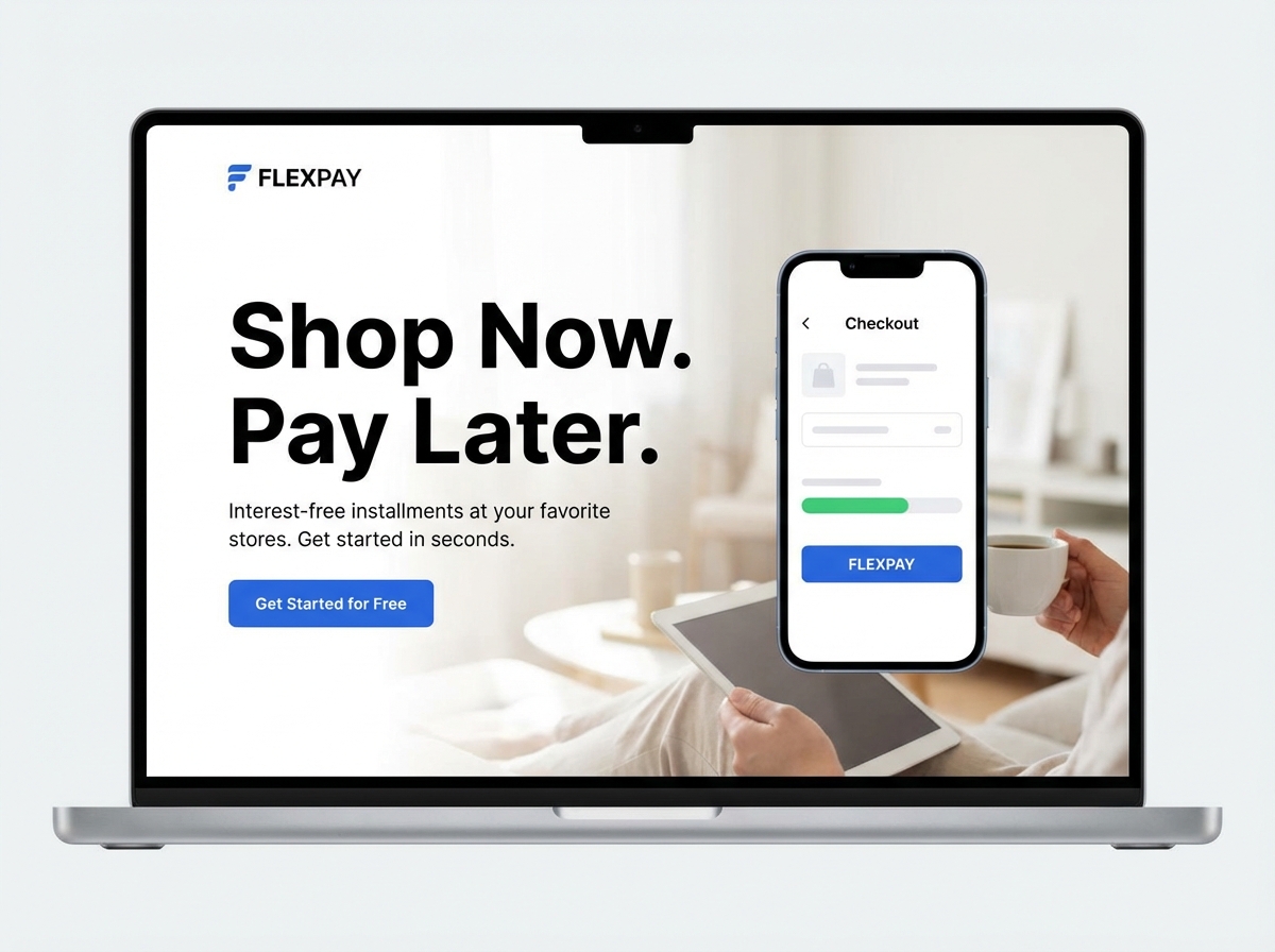 Create Bill Me Later Payment Info Sites in Minutes | AI Builder website preview