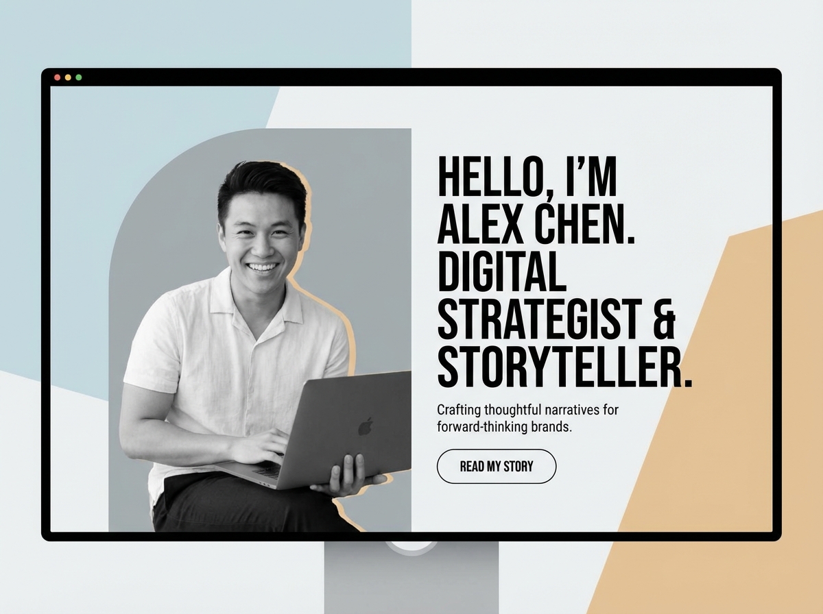 Create Bio For Professional Profiles in Minutes | AI Builder website preview