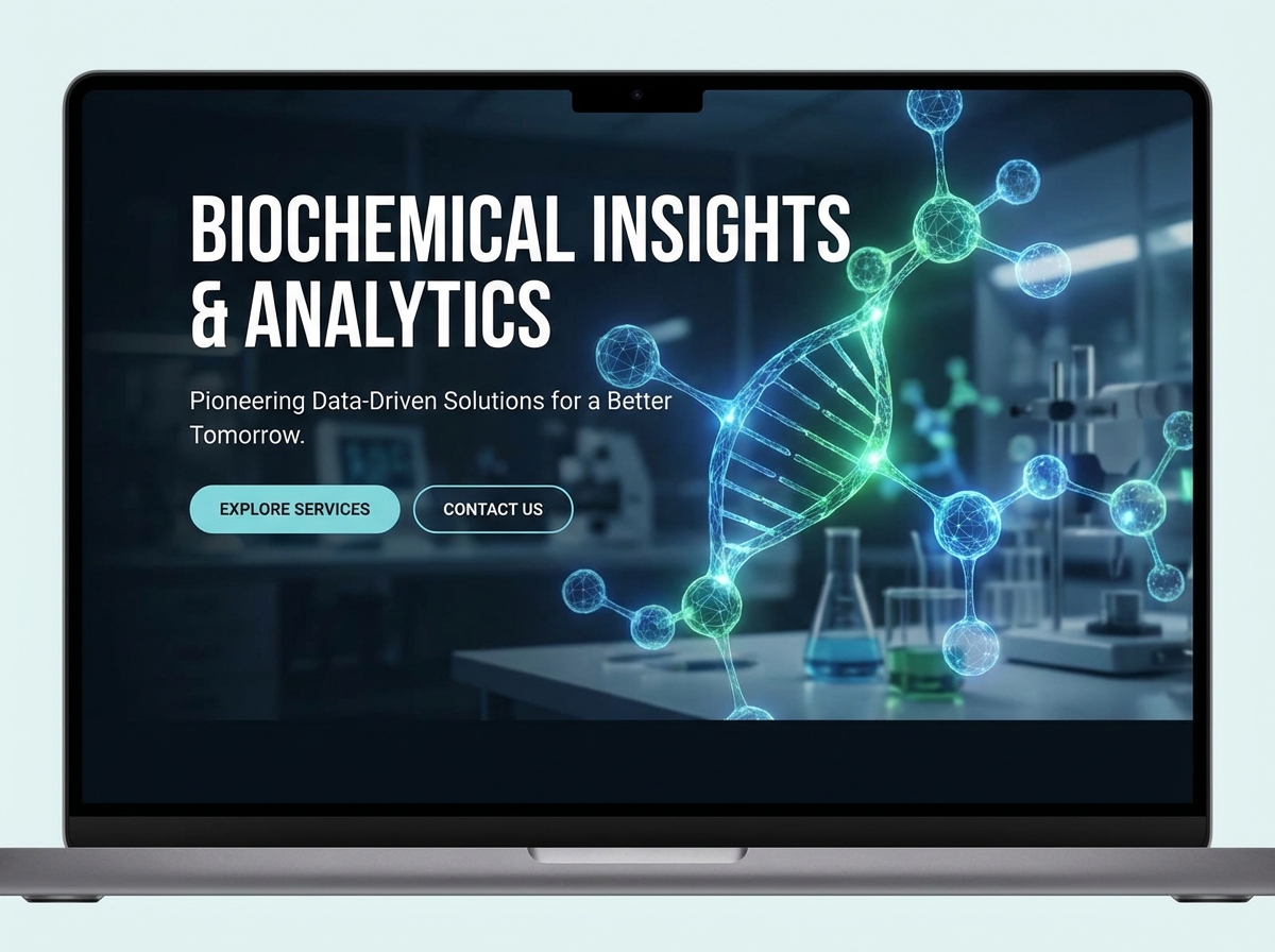 Build Your Professional Biochemical Analyst Website website preview