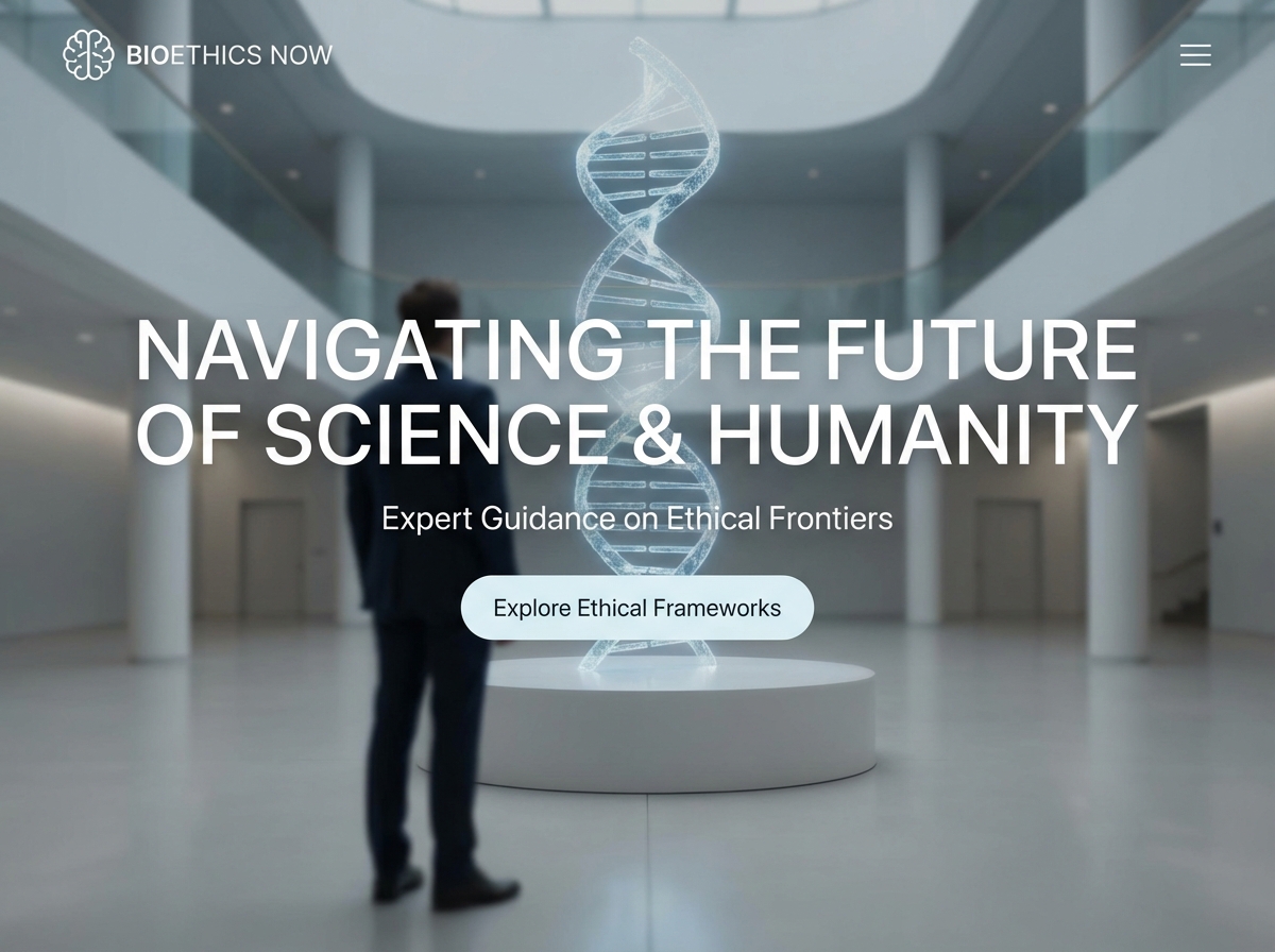 Build Your Professional Bioethics Website with Grigora website preview