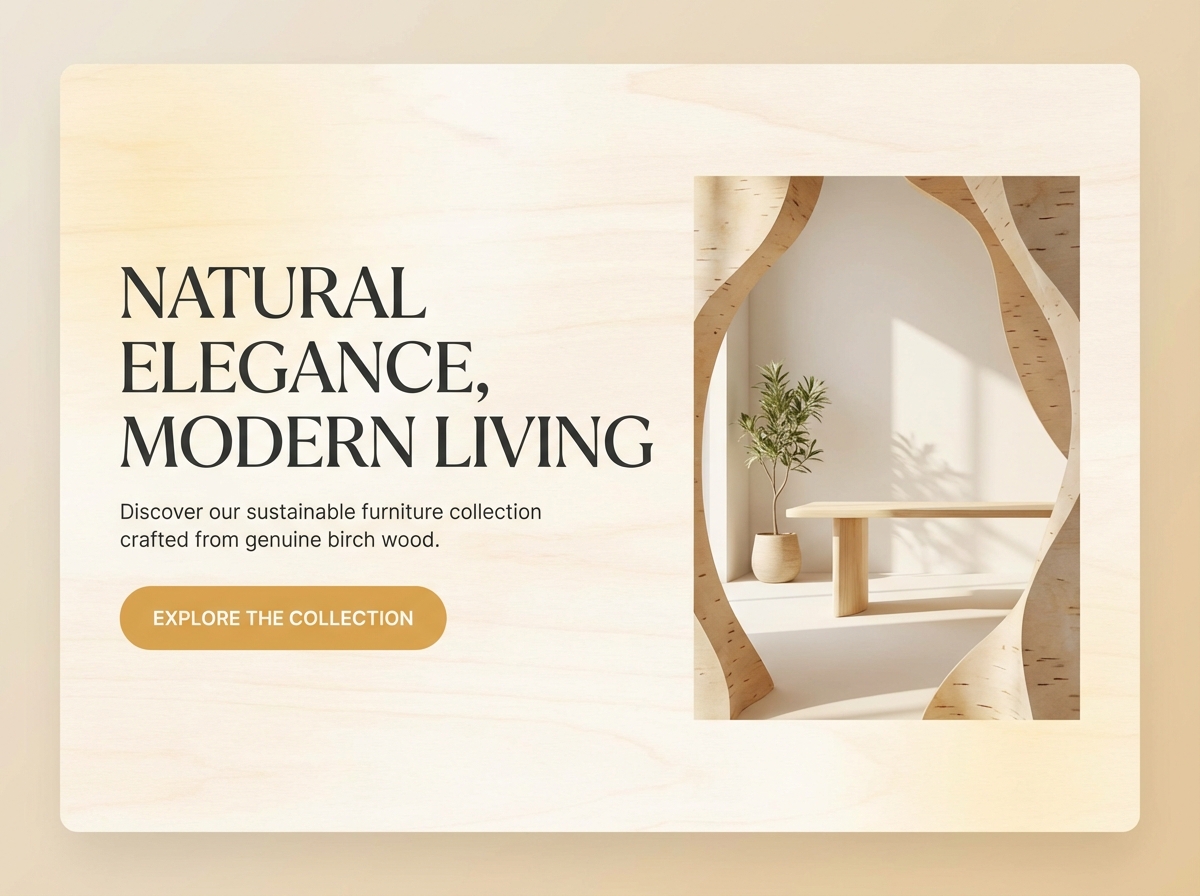 Showcase Your Vision with Stunning Birch Color Websites website preview