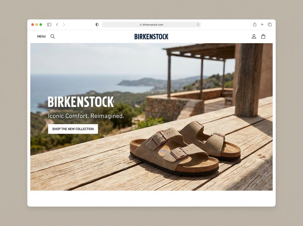 Create a Stunning Website for Your  Birkenstock Store website preview