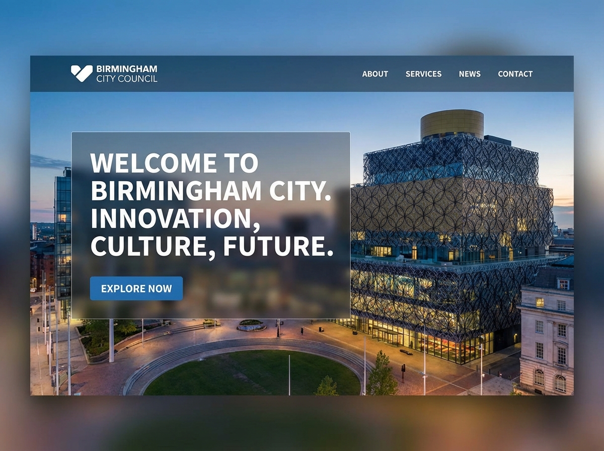 Build Your Digital Presence for Birmingham City website preview