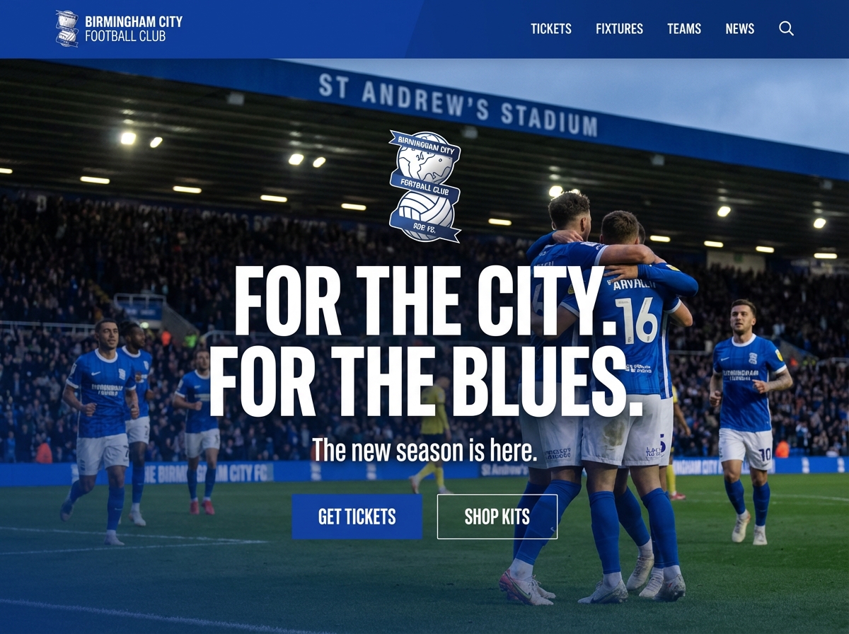 Build Your Ultimate Fan Site or Club Page with Grigora website preview