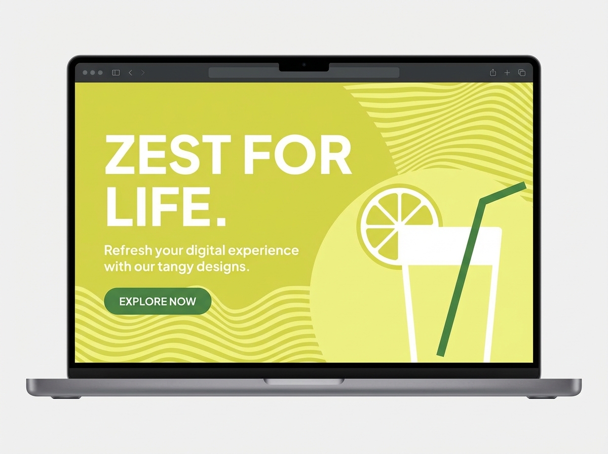 Unleash Creativity with the Perfect Bitter Lemon Color website preview