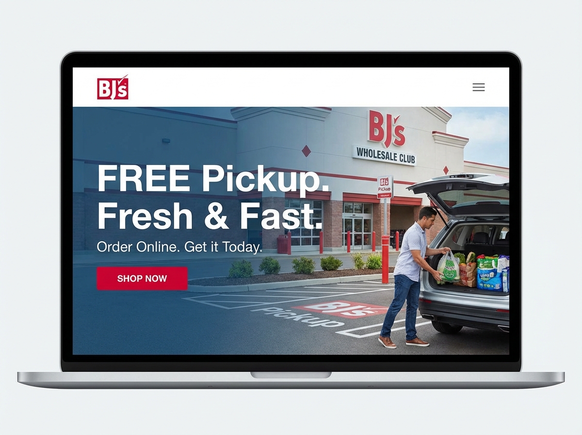 Boost Your Local Business with BJ's Pickup website preview