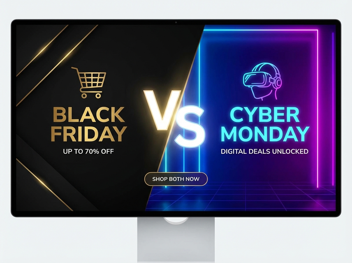 Black Friday vs. Cyber Monday: Maximizing Your Sales website preview