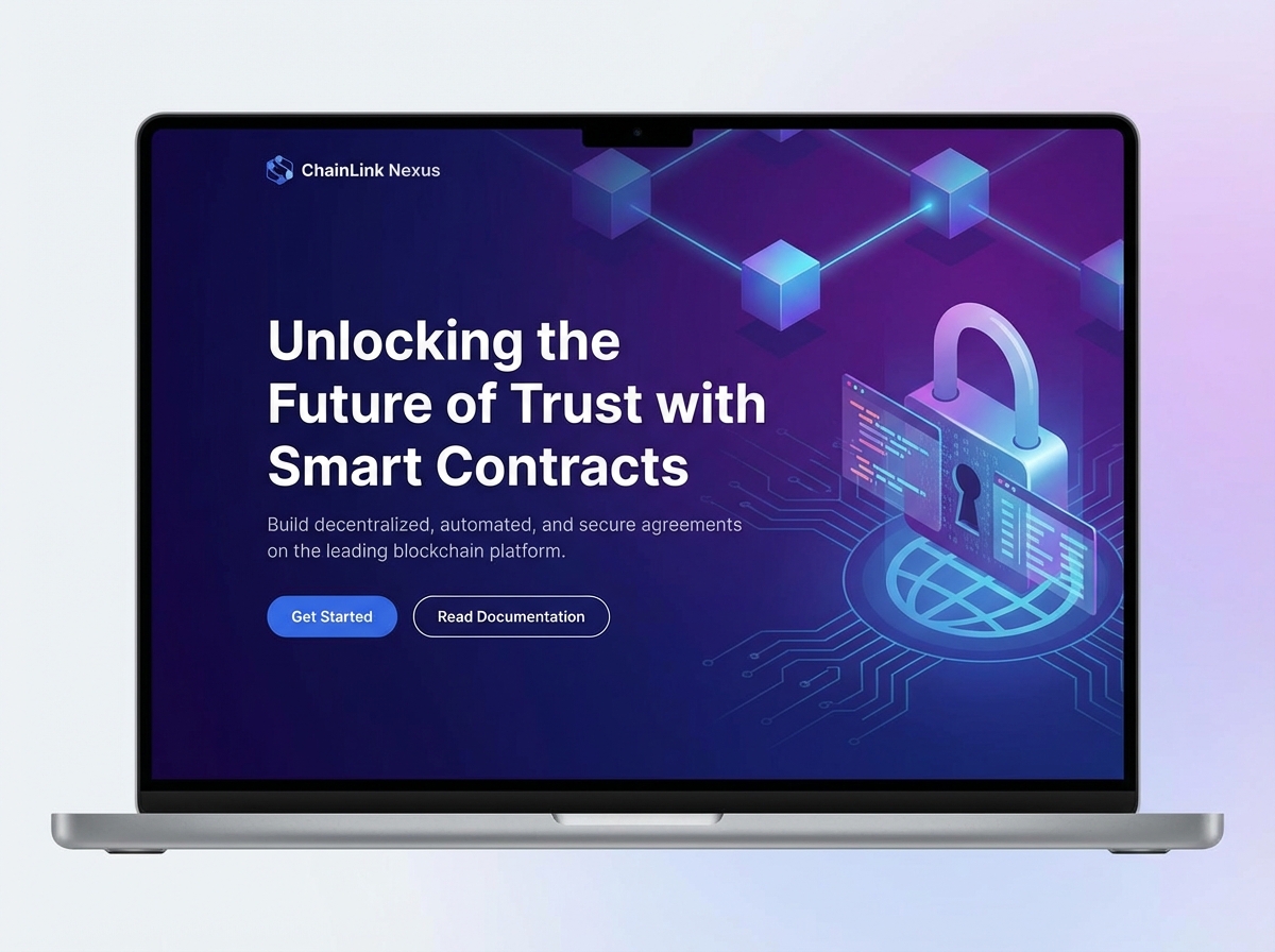 Build Powerful Smart Contracts on a Robust Blockchain website preview