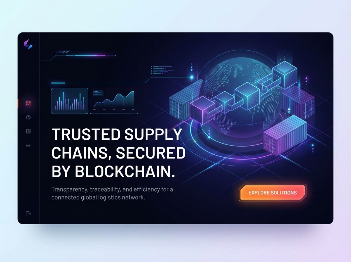 Build the Future: Unlocking Efficiencies with Blockchain in Supply Chain website preview