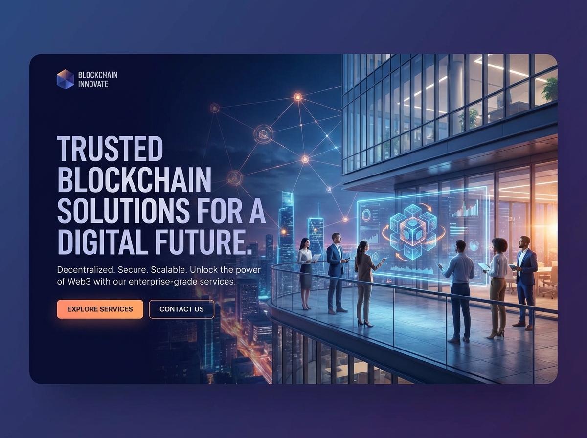 Build Your Web3 Presence with Grigora's website preview