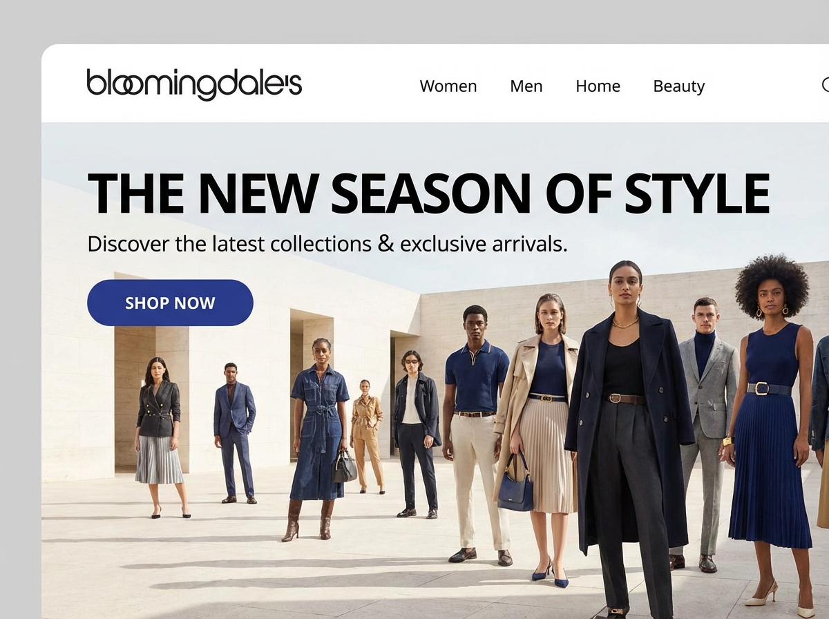 Build a Brand-Aligned Retail Website for website preview