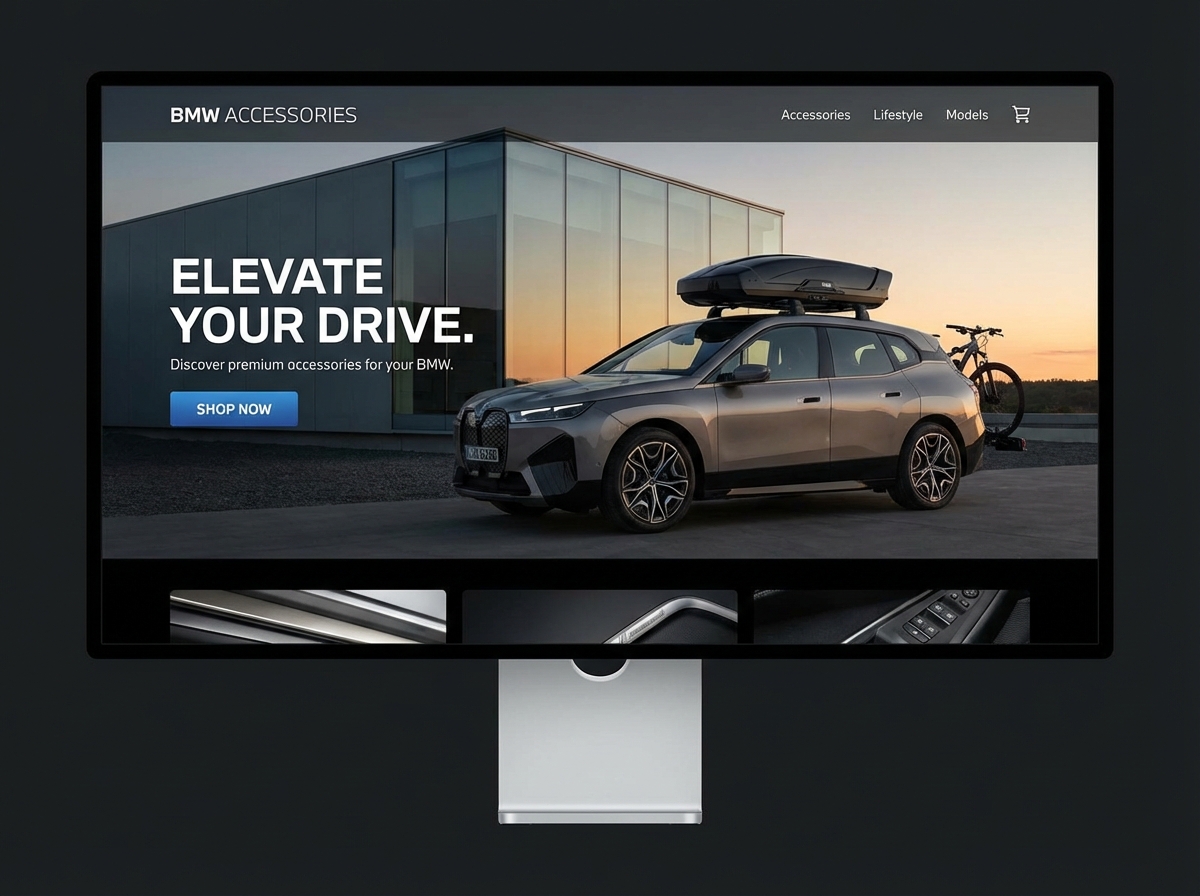 Build a Stunning Website for Your BMW Accessories Business website preview