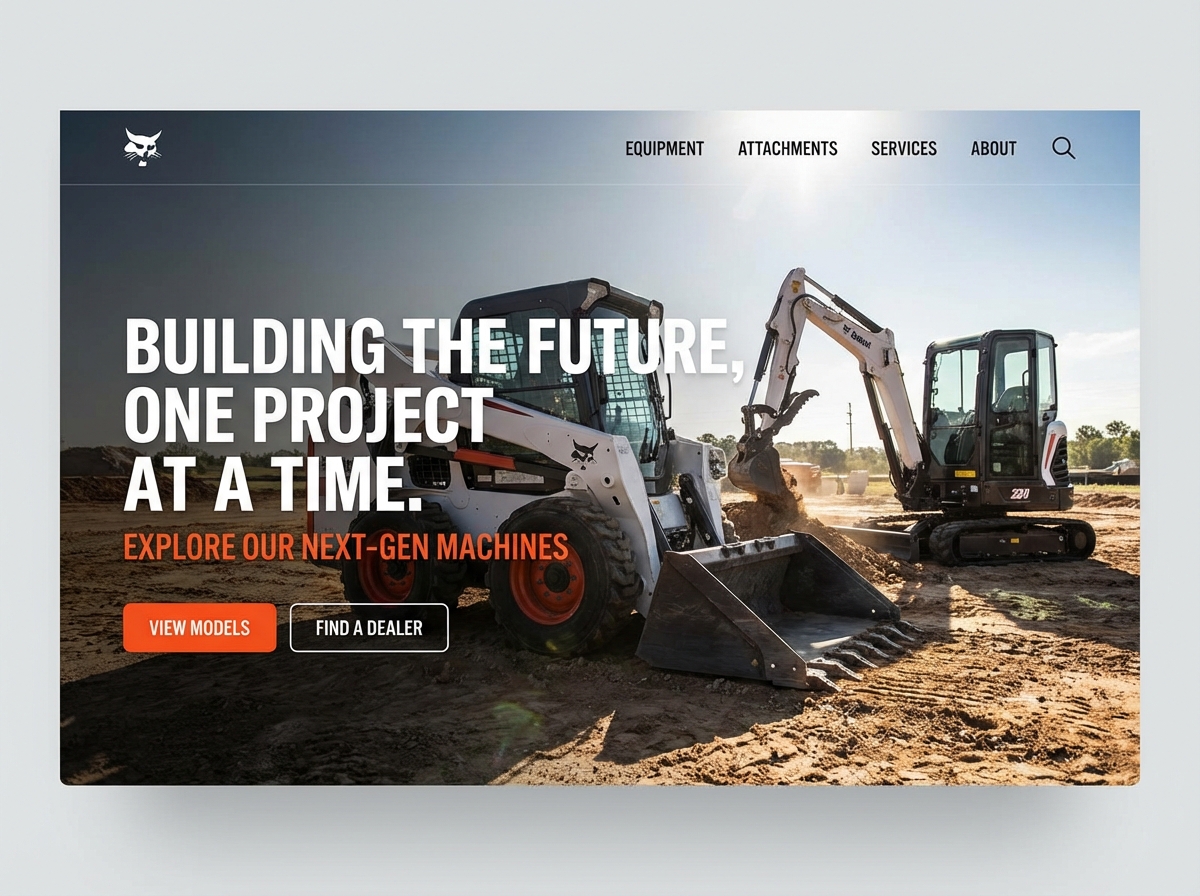 Build Your Bobcat Dealership Website website preview