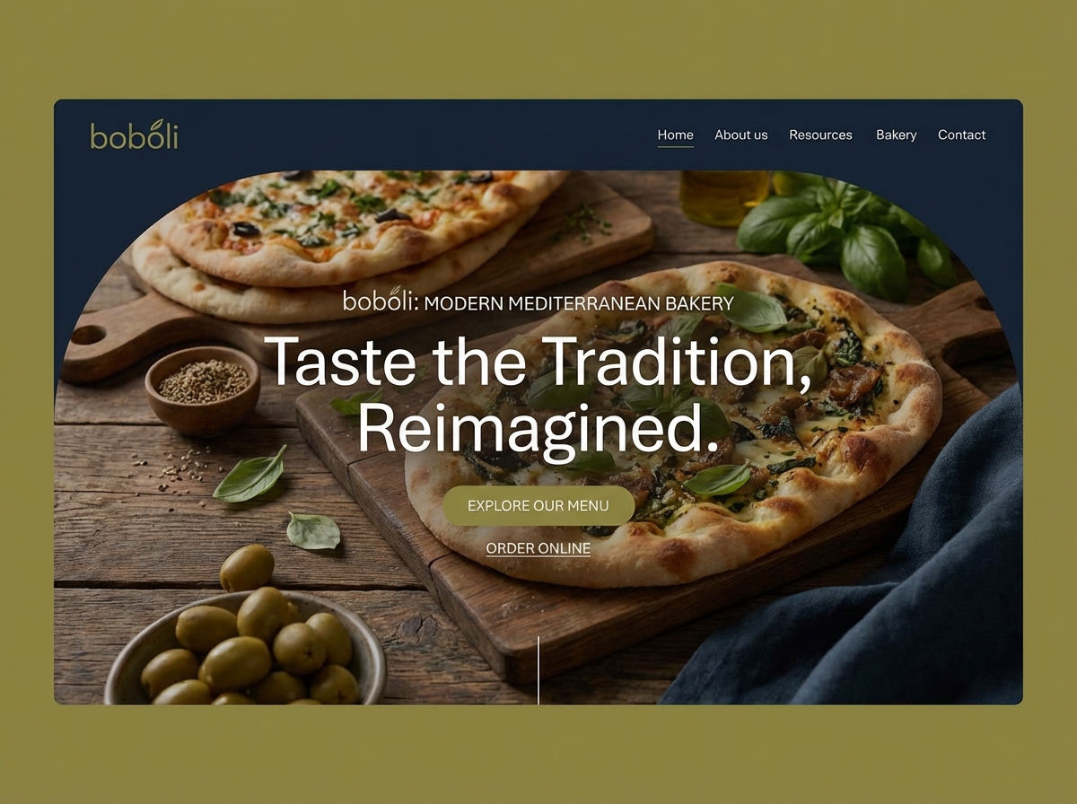 Build Your Dynamic Website with Grigora website preview