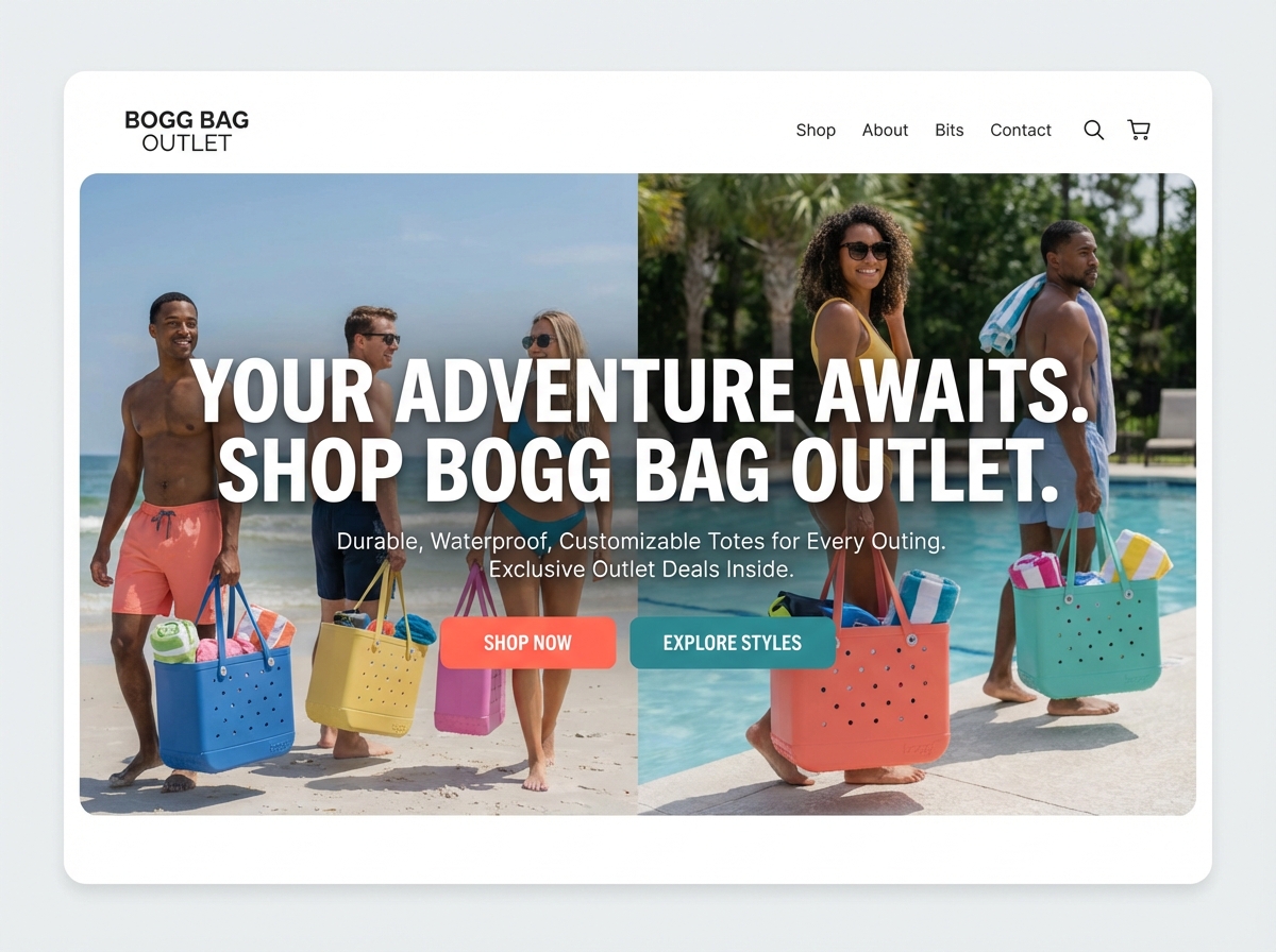 Build Your Own Trendy Bogg Bag Outlet Online website preview