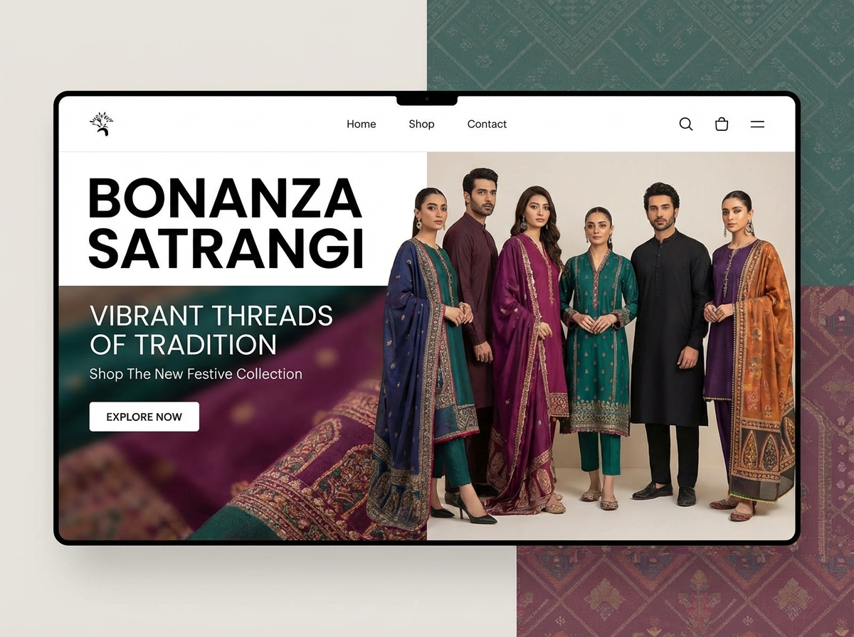 Your Ultimate Online Store for Bonanza Satrangi website preview