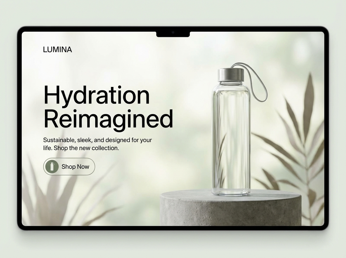 Build a Stunning Online Presence for Your Bottle Brand website preview