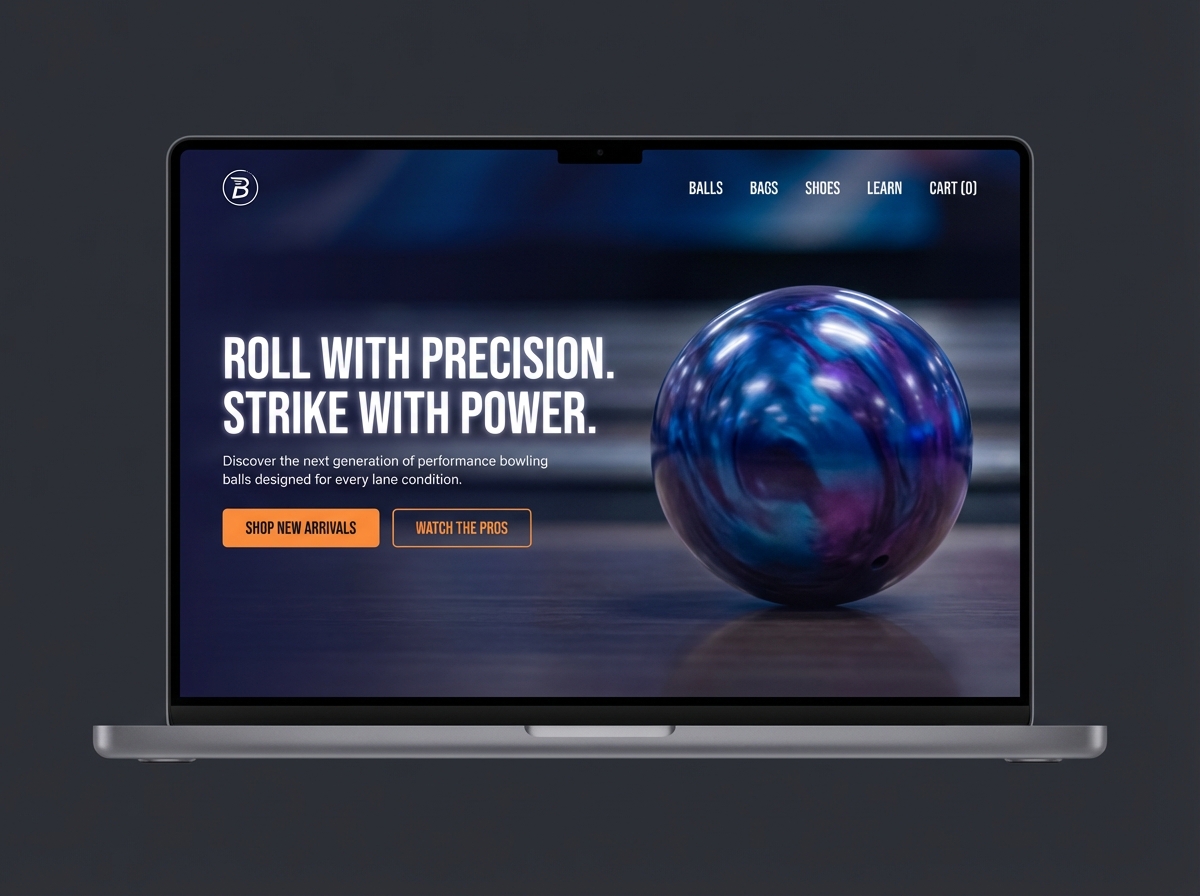 Launch Your Online Pro Shop with Grigora's website preview