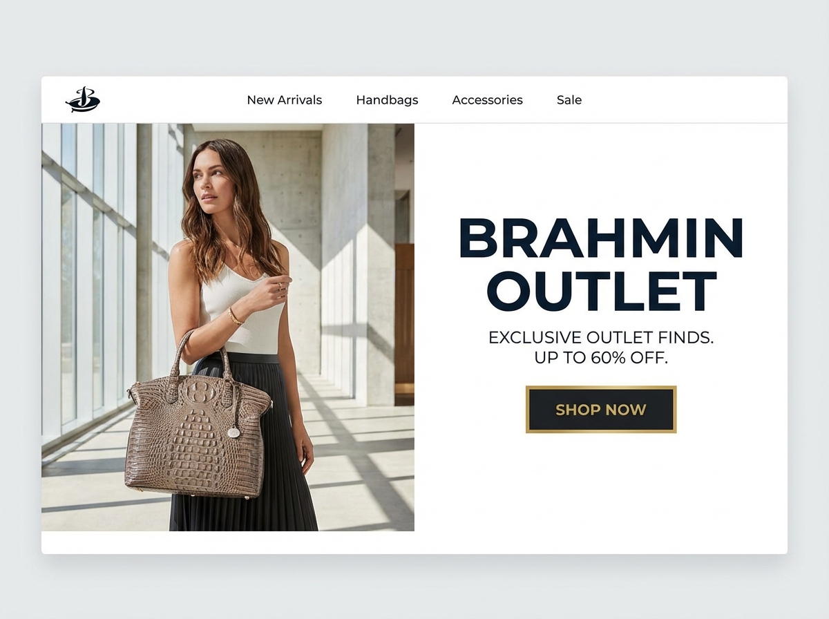 Build a Stunning Online Brahmin Outlet website preview