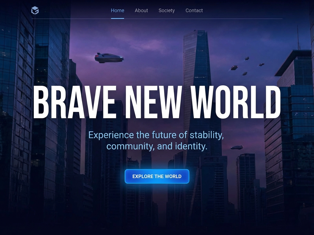 Build a Brave New World with Your Website website preview