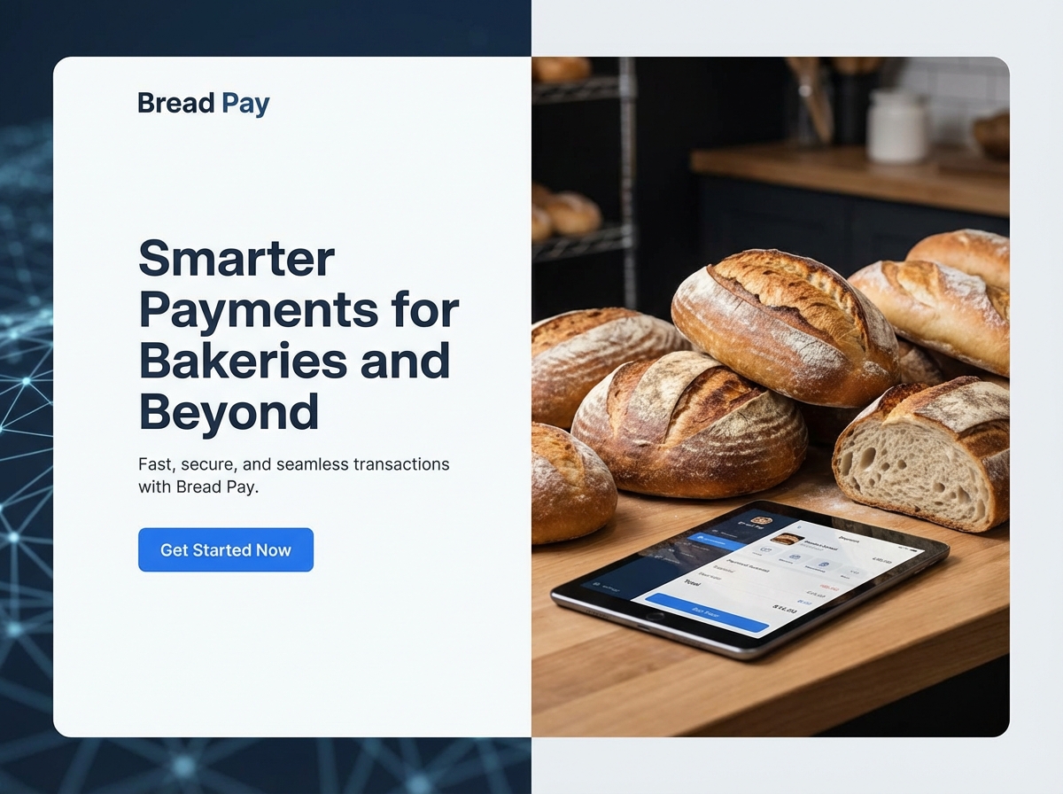 Build a Delicious Online Presence with Bread Pay website preview