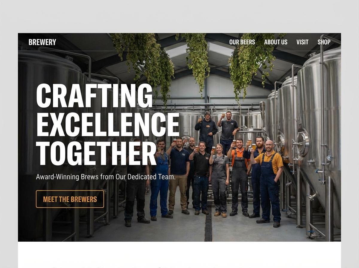 Build Your Winning Team Website with Grigora website preview