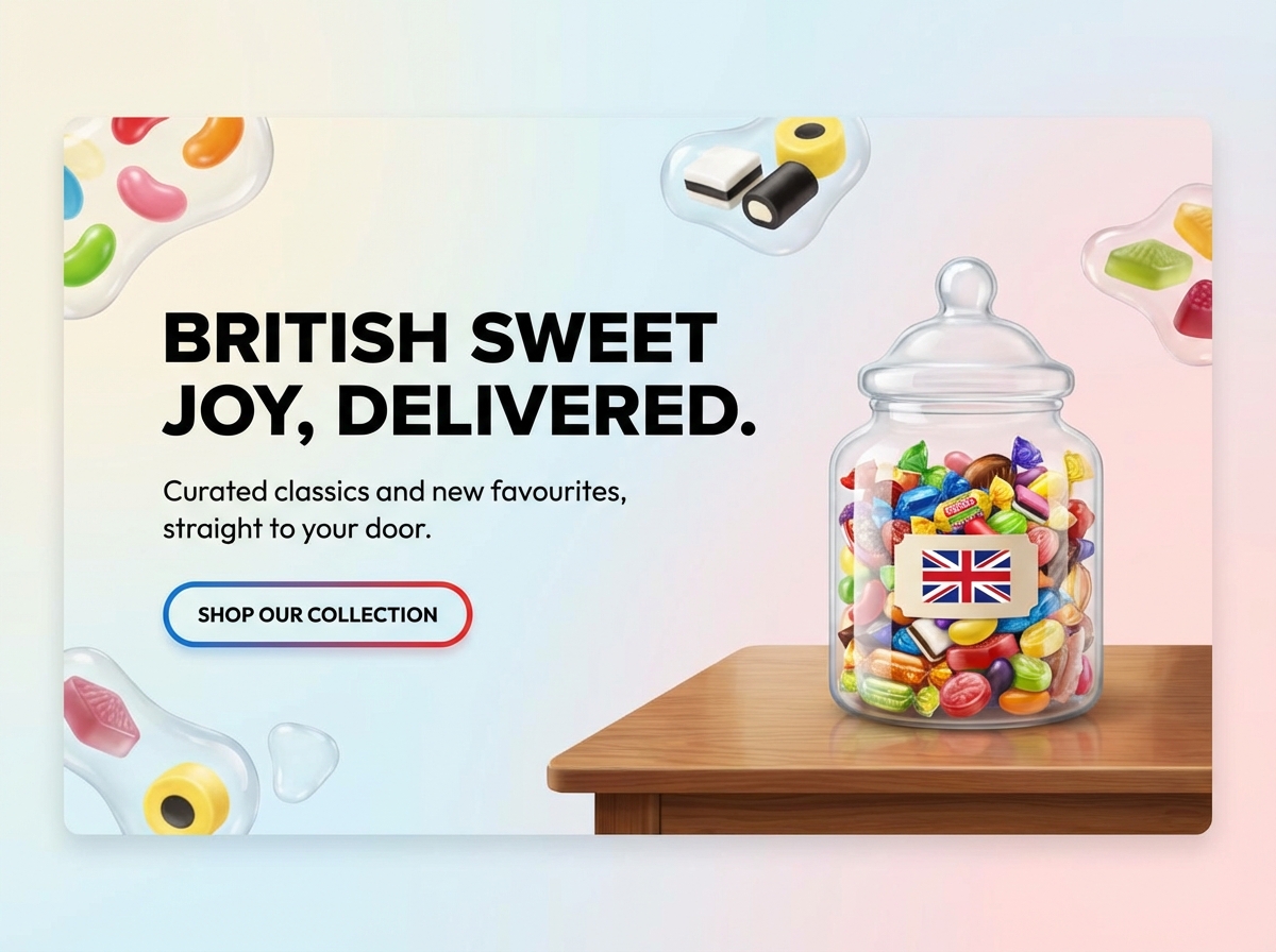 Build a Sweet Online Store for British Candy website preview