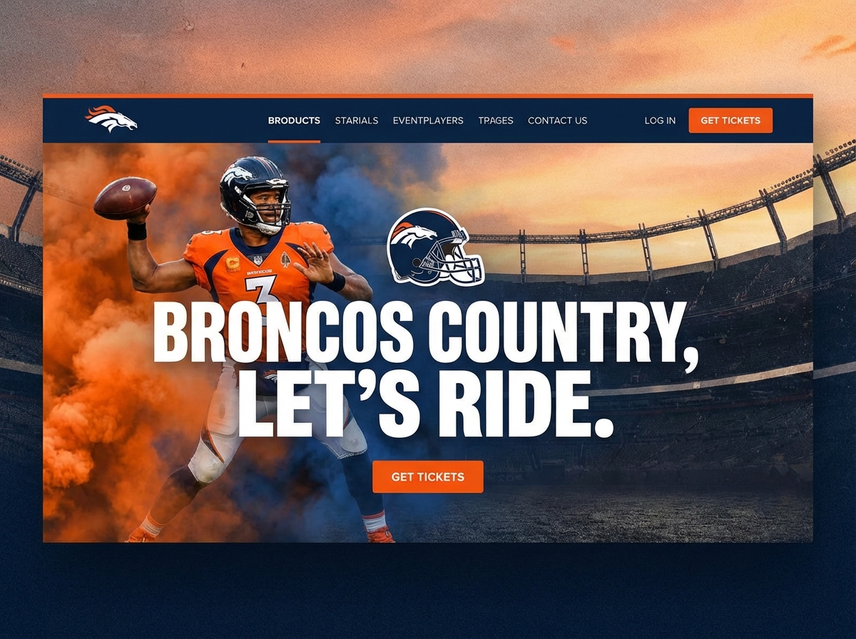 Build a Championship-Winning Broncos Fan Website website preview
