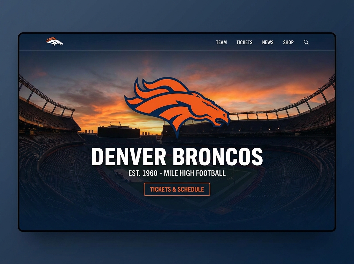 Your Ultimate Denver Broncos Official Website website preview