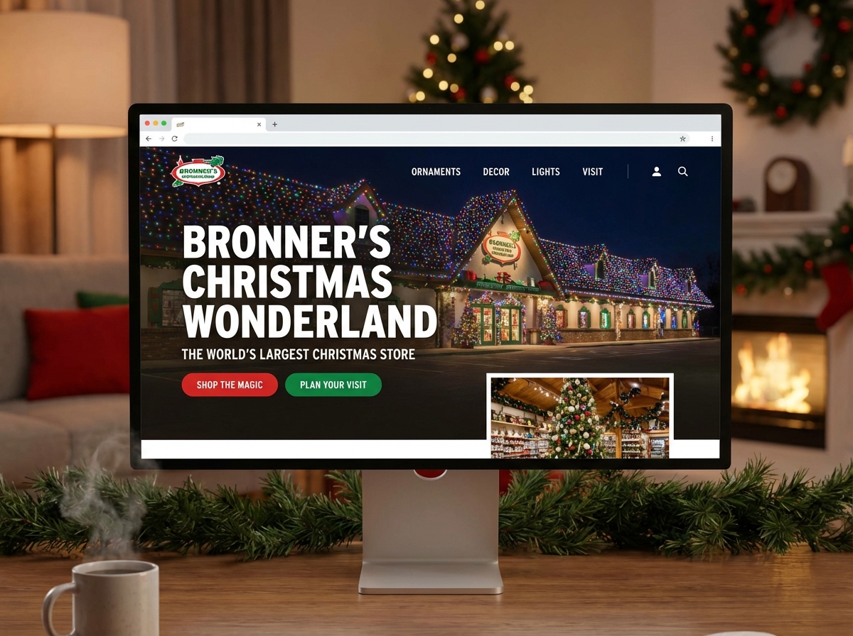 Build a Festive Online Presence for Your Christmas Store website preview
