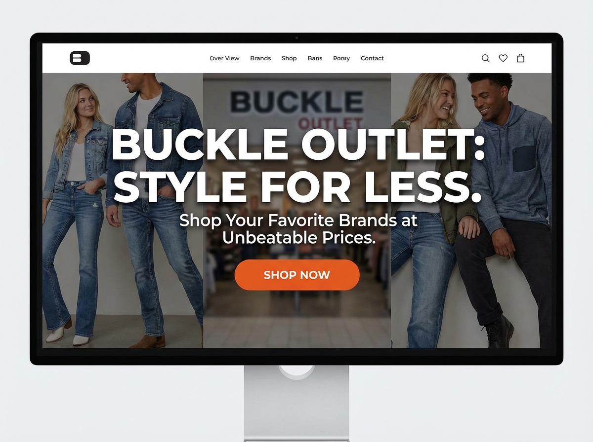 Launch Your Online Buckle Outlet website preview