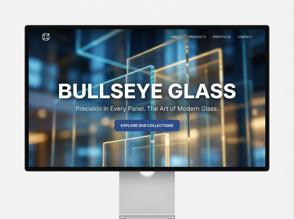 Craft Stunning Bullseye Glass Websites Effortlessly website preview