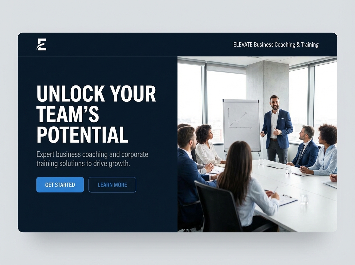 Launch Your Coaching Empire with a Dynamic Grigora website preview