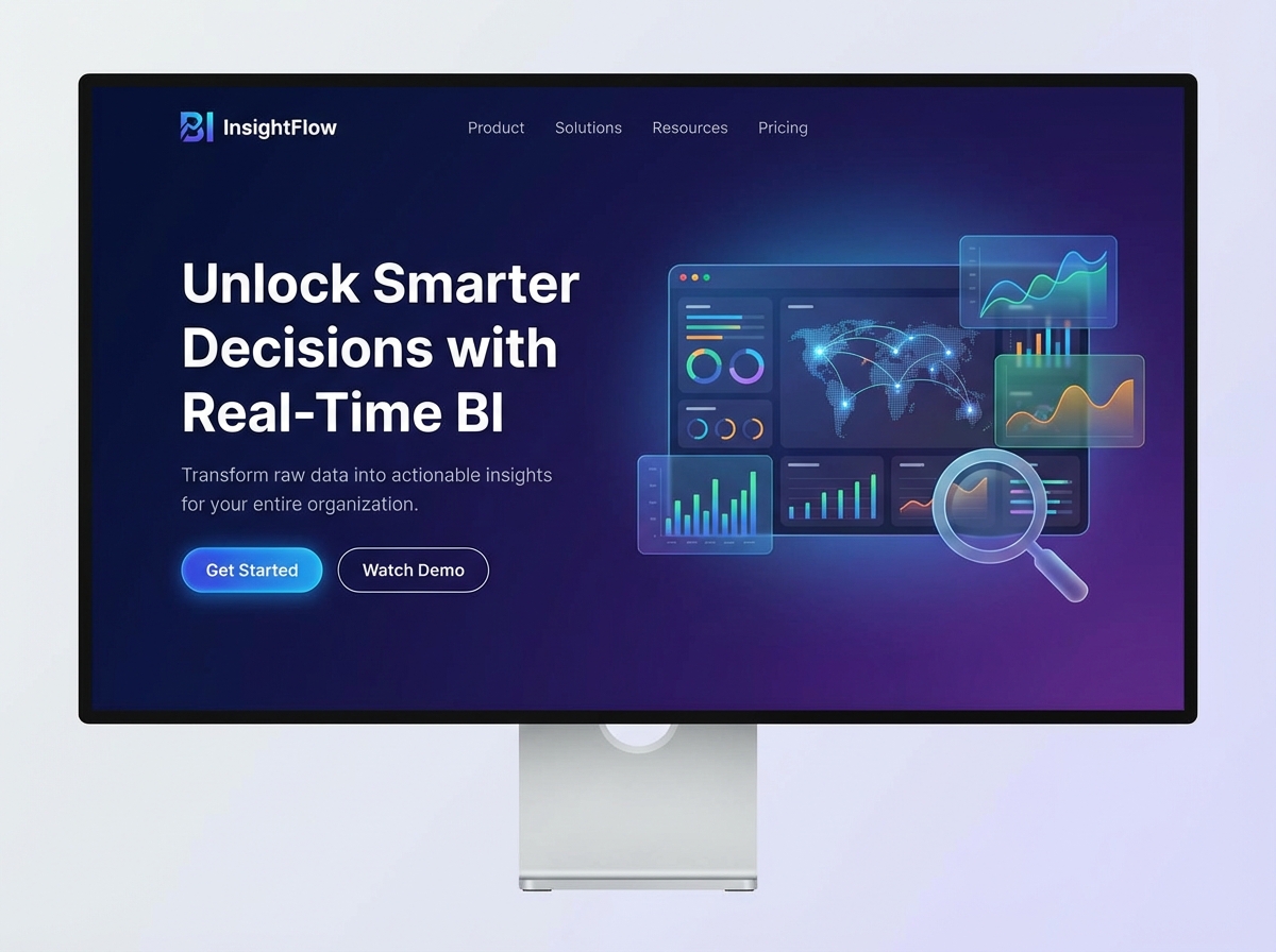 Build Powerful Business Intelligence Dashboards website preview