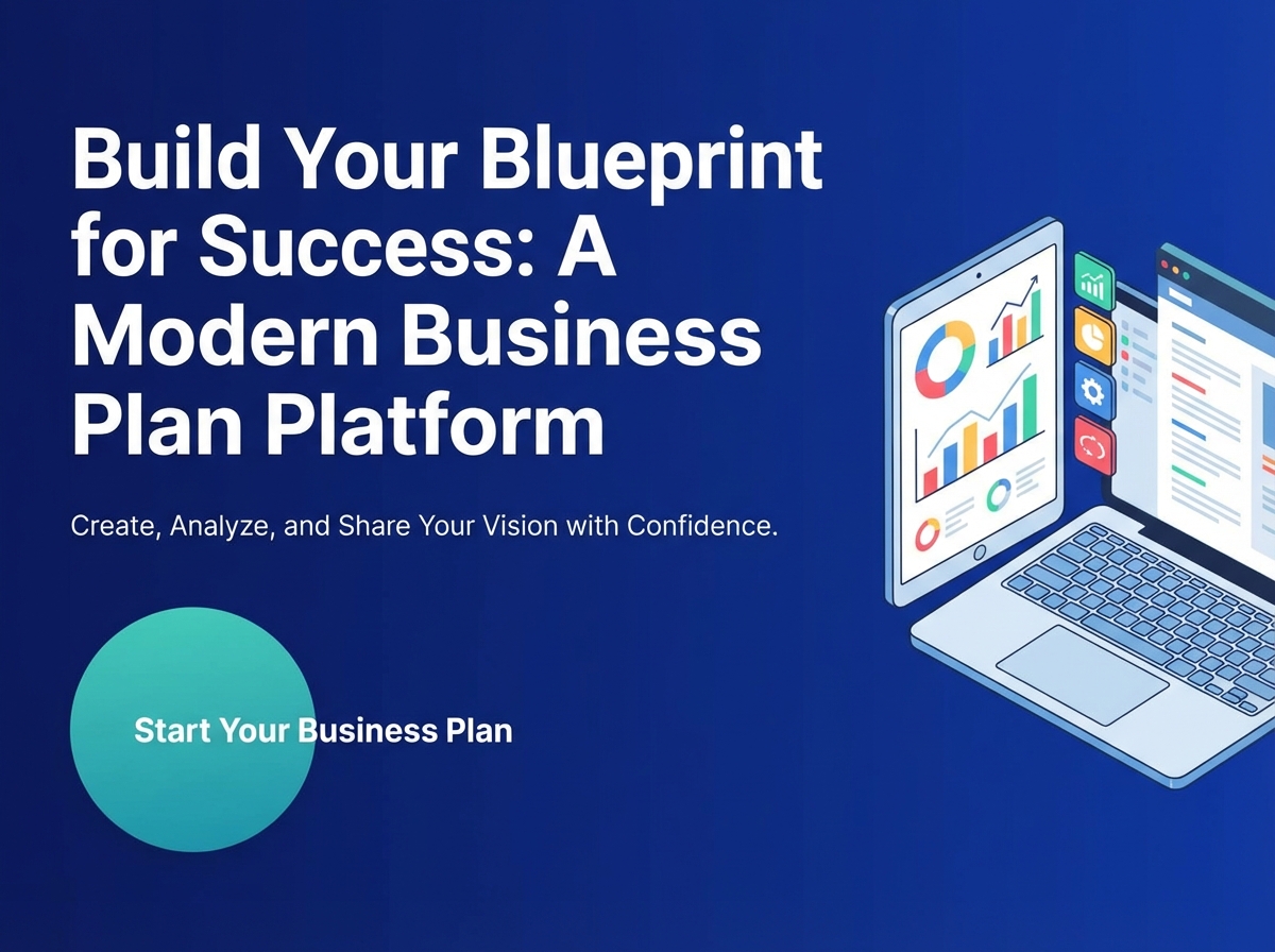 Craft Your Winning Business Plan Online website preview