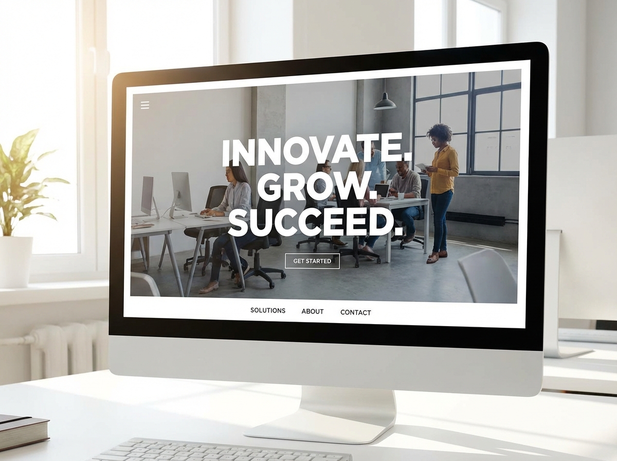 Build Your Professional Business Site in Minutes website preview