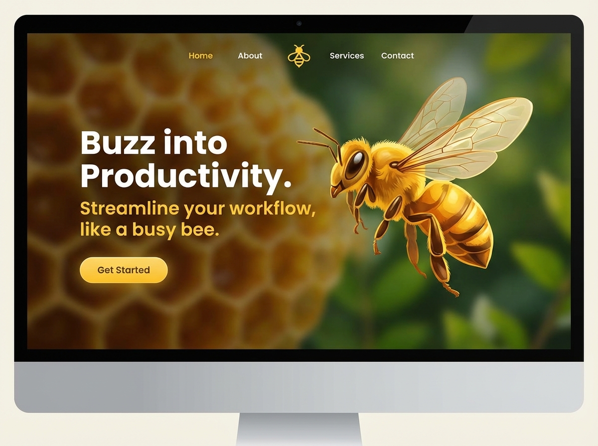 Build a Buzzing Online Presence for Your Busy Bee Business website preview