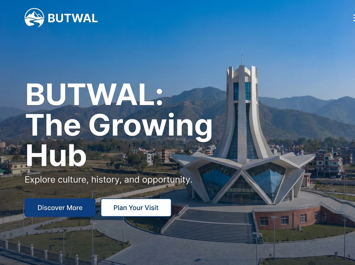 Build Your Online Presence in Butwal website preview