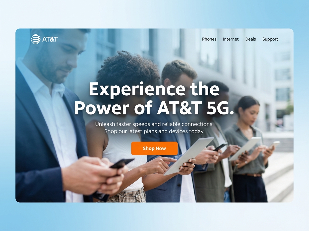 Build Your Telecom Presence with a Powerful Website website preview