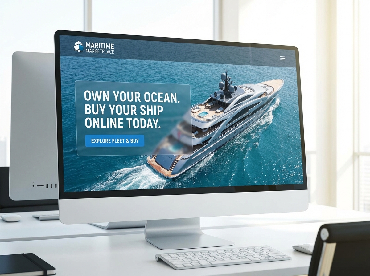 Streamline Your Ship Acquisition with Grigora website preview