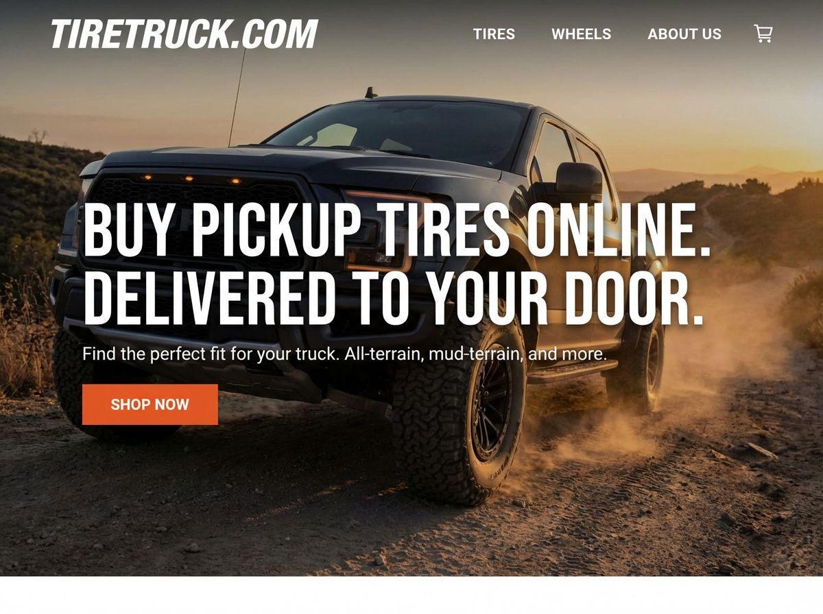 Build Your Tire Shop Website, Sell & Schedule Online website preview