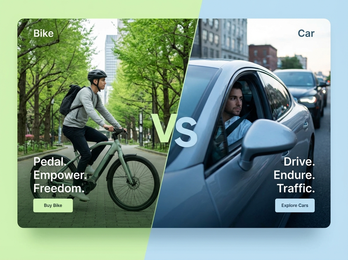 Build a Website That Sells Bikes, Online and In-Store website preview