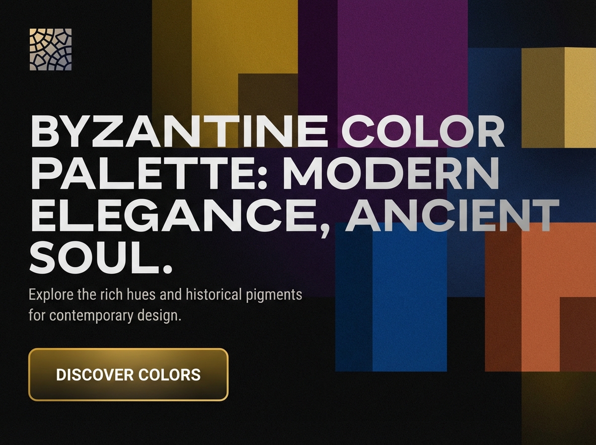 Mastering the Richness of Byzantine Color Palettes website preview