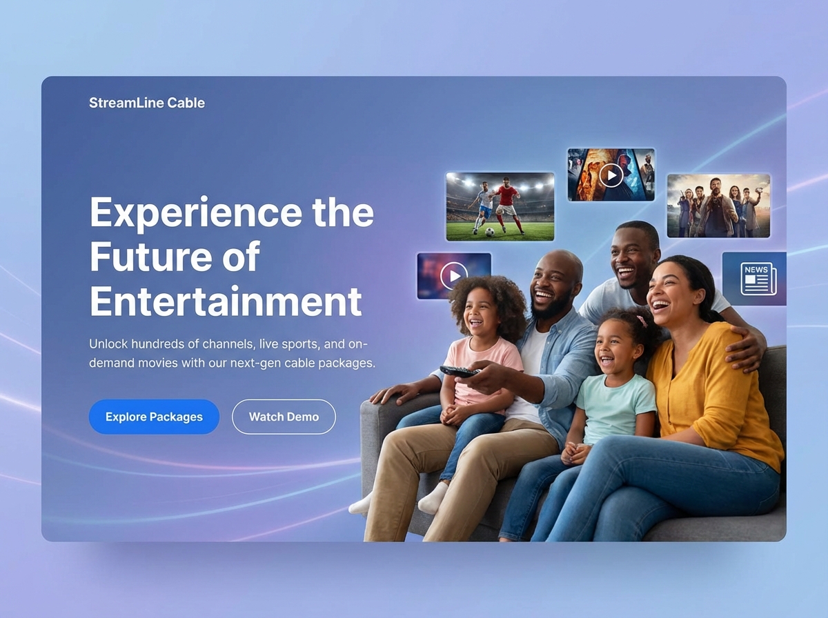 Build Your Own Streaming Service website preview