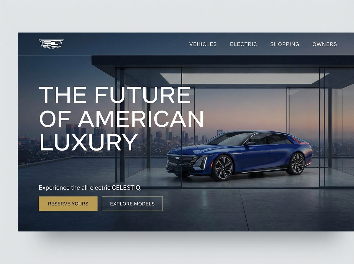 Build a World-Class Online Presence for Your Cadillac Dealership website preview
