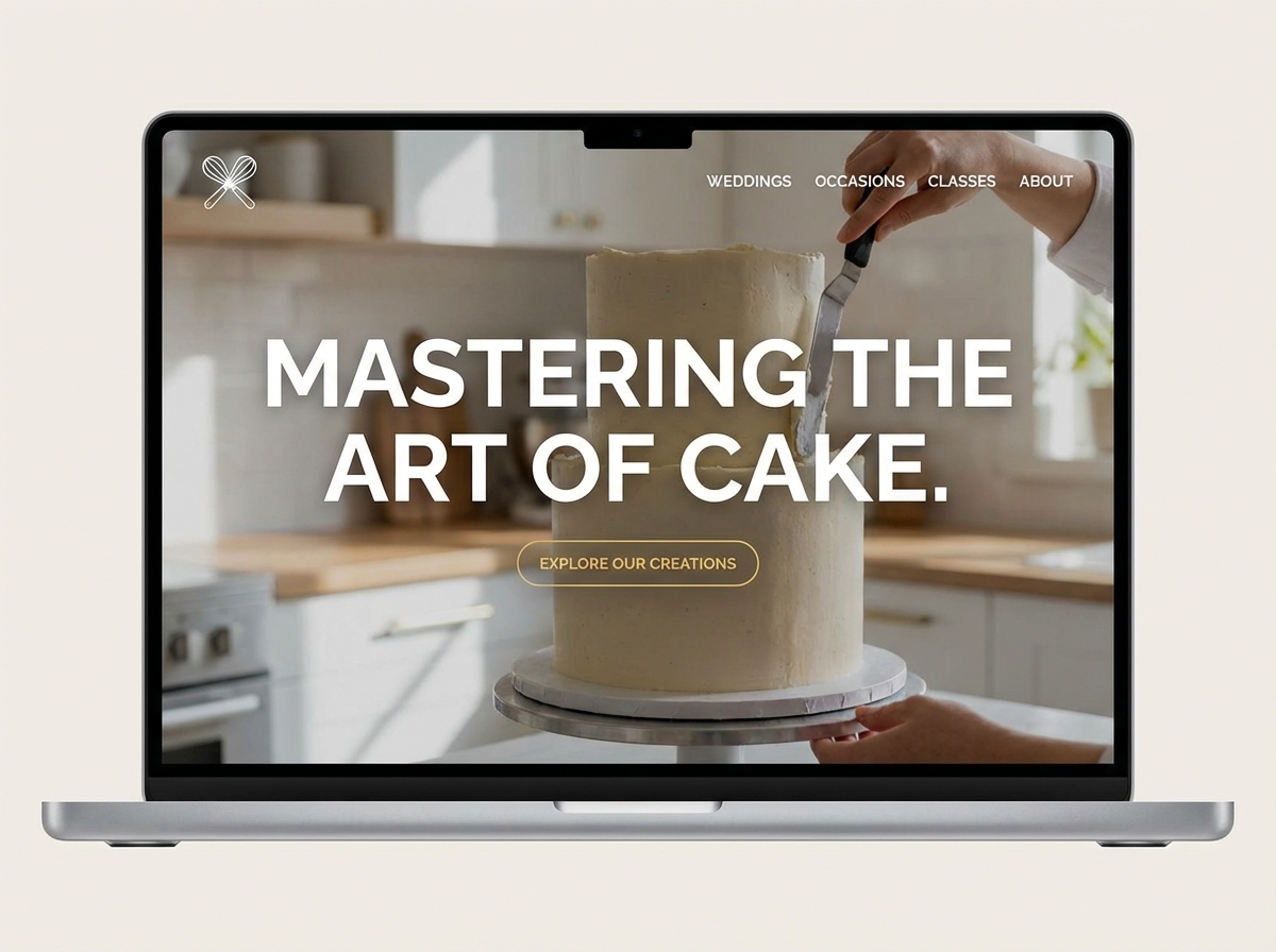 Bake Your Brand with the Ultimate Cake Boss Website Builder website preview