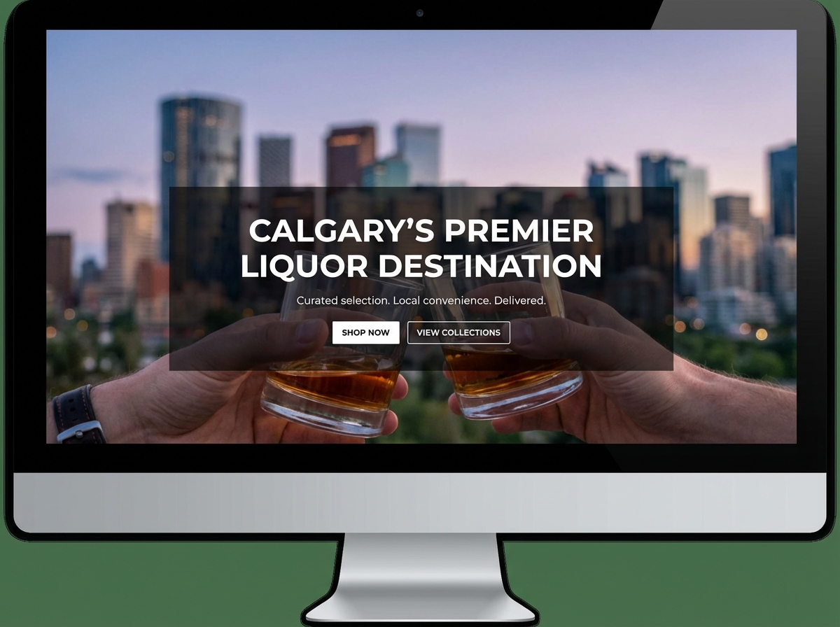 Build Your Local Calgary Liquor Store Website website preview