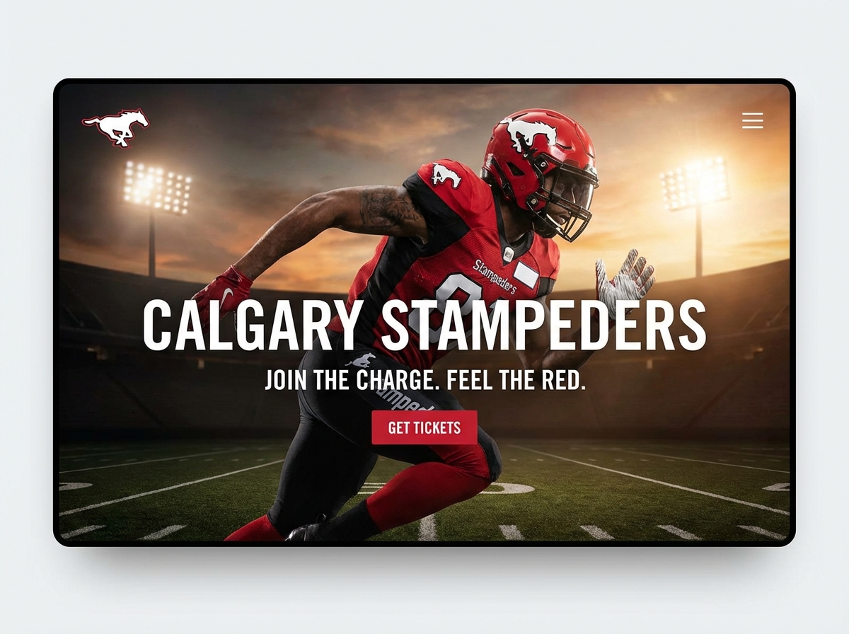 Build a Championship-Caliber Calgary Stampeders Website website preview