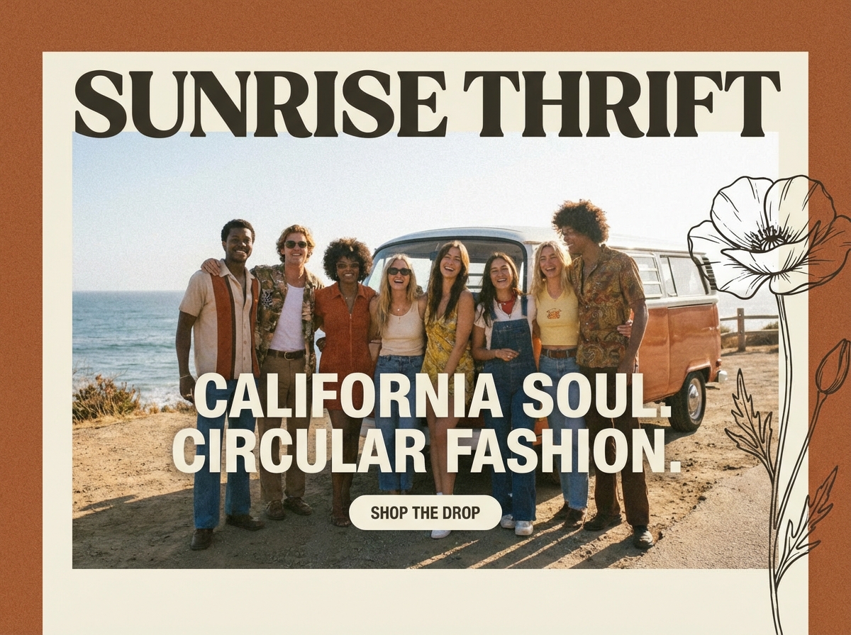 Build Your Dream California Thrift Store Website Today website preview