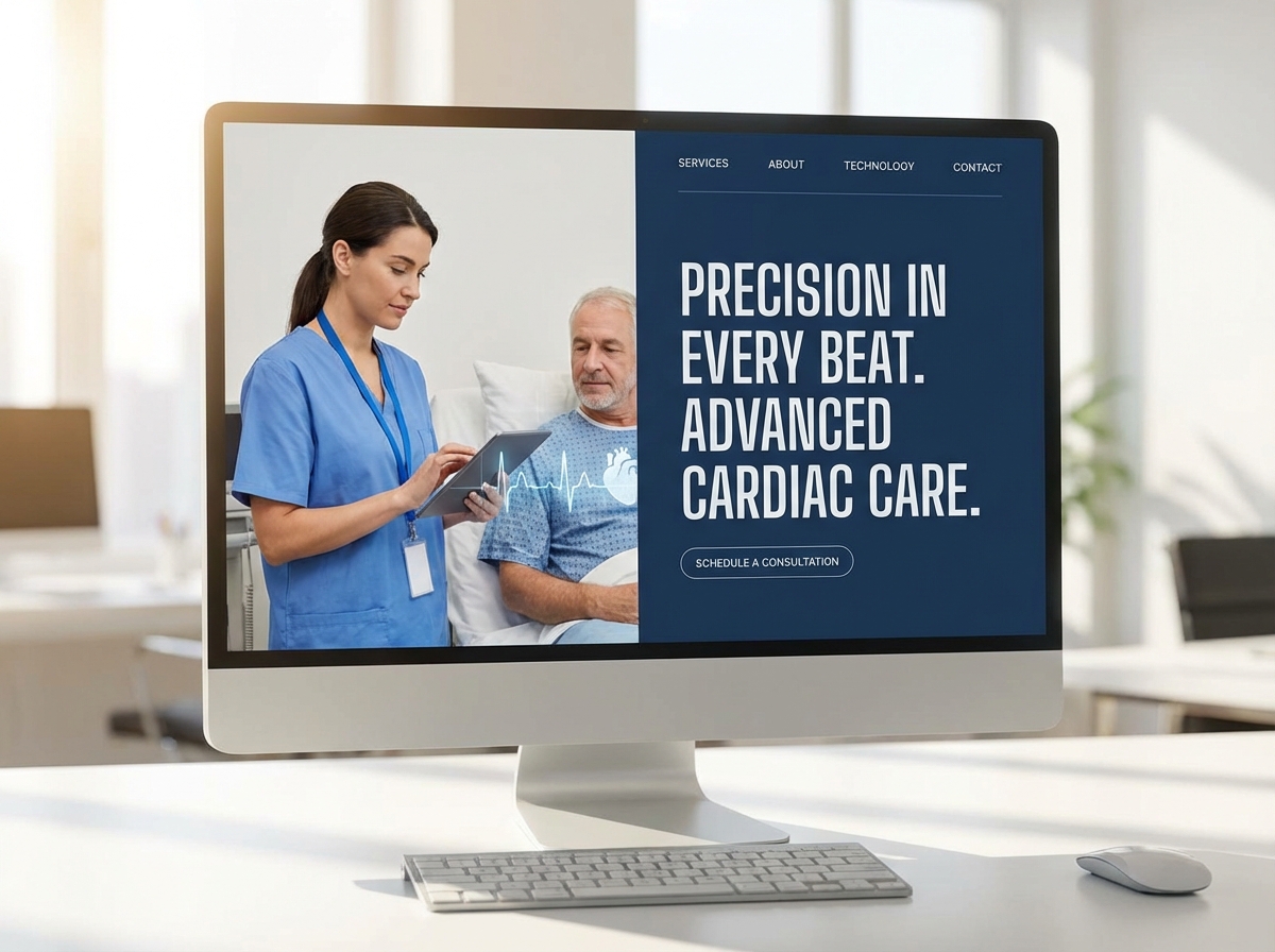 Build Your Cardiology Technician Website with Ease website preview